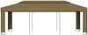 vidaXL Pavillon mit Doppeldach 3x6 m Taupe 180 g/m² 312219 Bild 2