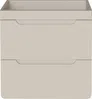 Vente-unique - ARUBA Waschbeckenmöbel Holz, Platte Beige - B 46 cm x H 59 cm x L 60 cm Bild 2