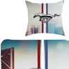 Skybrands Ford Bettwäsche Skyline Blau Renforcé 135 x 200 + 80 x 80 cm Bild 2