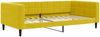 vidaXL Tagesbett mit Matratze Gelb 100x200 cm Samt 3196679 Bild 3