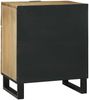 vidaXL Nachttisch Natur 50 x 33 x 60 cm Holzwerkstoff 4017947 Bild 5