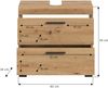 Scout Waschbeckenunterschrank in Artisan Eiche Nachbildung Bild 4