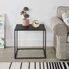 en. casa Beistelltisch, »Mandal« Couchtisch Design Nachttisch schwarz Bild 1