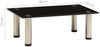 vidaXL TV-Tisch 40x35x17 cm Schwarz Hartglas 322758 Bild 5