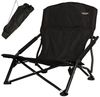 Koopman Faltstuhl Faltstuhl Campingstuhl Gartenstuhl Tragetasche (1 St), Schwarz, Tragetasche, 59x58x62cm, faltbar, Camping Bild 1