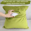 Amilian Dekokissen 2er Set - Kissen mit Füllung und Bezug - Sofakissen, Zierkissen, (2 Stück), 40x40 cm, Kopfkissen, Kuschelkissen mit Kissenfüllung Bild 3