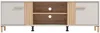 Vente-unique - LYSANO TV unit Holz, Platte BeigeBeige - B 40,1 cm x H 51,8 cm x L 163,5 cm Bild 2
