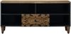 vidaXL TV-Schränk mit Regal Braun 100 x 33,5 x 46 cm Massivholz Mango 4018348 Bild 3