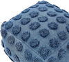 Pouf VISHVI Blau Baumwolle 50 cm 50 cm Bild 4