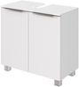 Unterschrank >Garda< in Weiß-Matt - 60x55x35cm (BxHxT) Bild 2