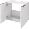 Unterschrank >Garda< in Weiß-Matt - 60x55x35cm (BxHxT) Bild 4