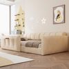 Flieks Polsterbett, Tagesbett Kinderbett 90x200 cm mit dickem Polster und Stauraumtasche Bild 2