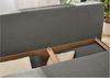 Schlafsofa Laurica / Laurin, Stoff, Grau, 202 x 90 x 105 cm Bild 4