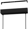 Eglo 900562 Hängeleuchte CARANACOA Stahl schwarz, Kunststoff weiss LED 3X9W 3000K L:78cm B:23cm H:110cm Bild 4