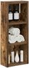 vidaXL Badezimmer-Wandschrank Geräucherte Eiche 20 x 10 x 50 cm 889283 Bild 3