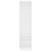 vidaXL Kleiderschrank Weiß 50x50x200 cm Holzwerkstoff 800234 Bild 5