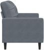 vidaxl 2-Sitzer-Sofa, 120 cm, Samt, Grau Bild 5