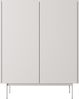 AX LIVING Kommode Schmal Hoch Orchis KD97 97 cm Modern in Kaschmir Bild 4