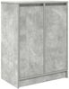 vidaXL Schuhschrank Betongrau 57x34x76 cm Holzwerkstoff 861871 Bild 2