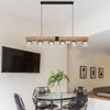Hängeleuchte Esszimmer Hängelampe Wohnzimmer Pendellampe Holz 15656-6H Bild 3