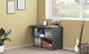 Dmora Schreibtisch Topazio, Eck-PC-Schreibtisch, Mehrzweck-Bürotisch, platzsparender Schreibtisch mit mehreren Positionen, 100 % Made in Italy, 120 x 50 x 75 cm, Anthrazit Bild 5