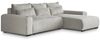 Beautysofa Ecksofa Benny, inkl. Schlaffunktion, Bettkasten, Wellenfedern, stilvoll Polsterecke im modernes Design, L-förmiges Corner Sofa aus Cordstoff Bild 4
