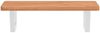 vidaXL Waschbeckenregal Wandmontage Stahl und Massivholz Buche 3302370 Bild 4