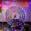 Qualra Lichterkette 50/100LEDs Außen Innen Lichterkette USB 8 Modi Weihnachtsbeleuchtung, 5/10M Wasserdicht Dimmer Timer Fernbedienung Weihnachtsdeko für Party Bild 2