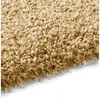 TaCa Home Langflor-Teppich Shaggy Teppich Langflor, rechteckig, Höhe: 60 mm, Schlafzimmer Kinderzimmer Wohnzimmer Esszimmer, gold - 65x130 cm Bild 4
