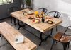 Esstisch Altholz 240x100x80 lackiert INDUSTRIAL #30 Bild 2