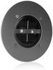 Solar LED Bodeneinbaustrahler 2er SET für Außen, Edelstahl rund Ø14cm IP67 Bild 4