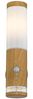 LED Wandleuchte, Bewegungsmelder, Holz-Optik, H 35 cm Bild 5