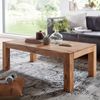 Couchtisch MUMBAI Massiv-Holz Akazie 110 cm breit Wohnzimmer-Tisch Design Natur-Produkt Landhaus-Stil Beistelltisch Bild 2