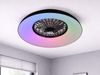 LED Deckenleuchte SVAERHOLT mit Ventilator, Tageslicht und Fernbedienung Ø 60cm Bild 1