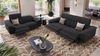 Sofanella Zweisitzer STELLA Stoffsofa verstellbar Couch in Gelb Bild 4