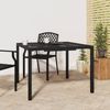 vidaXL Gartentisch Anthrazit 100x100x72 cm Stahl 362744 Bild 2