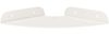 vidaXL Schwebendes Regal mit Regal 2 pcs Weiß 15 x 15 x 2 cm 8004084 Bild 5