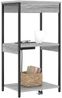 vidaXL Nachttisch Graues Sonoma 41 x 31 x 76 cm Holzwerkstoff 859548 Bild 3