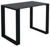 AKKE Esstisch, Esszimmertisch LOFT Schwarze Beinen Küchentisch Bürotisch 2mm-PVC Bild 4