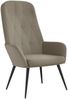 Relaxsessel Hellgrau Samt, Drehbar [341194] Bild 2