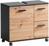 Waschbeckenunterschrank Pronto / Palermo, Holzwerkstoff, Holzfarben, 65 x 60 x 32 cm Bild 4