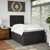 vidaXL Boxspringbett mit Matratze Schwarz 120x200 cm Kunstleder 3290716 Bild 3
