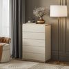 Kommode Linette Cashmere 76 x 109.1 cm mit 5 Schubladen Vicco Bild 3