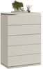 Kommode Linette Cashmere 76 x 109.1 cm mit 5 Schubladen Vicco Bild 5