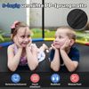Trampolin outdoor mit Leiter Gartentrampolin rund mit Sicherheitsnetz Randabdeckung & Metallrahmen Ø305cm Bunt Bild 5
