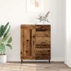 vidaXL Sideboard Altholz 69,5 x 34 x 90 cm Verbundholz und Eisen 881636 Bild 4