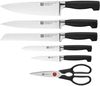 ZWILLING Four Star - Set Messerblock und Messer - 7 Stck. - Schwarz Bild 2