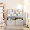 vidaXL Kinderregal Beton Grau 72,5 x 29,5 x 69 cm Holzwerkstoff 892382 Bild 4
