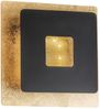 Fischer & Honsel 30478 LED Wandleuchte Hennes blattgoldfarben schwarz 3000K Bild 2