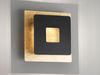 Fischer & Honsel 30478 LED Wandleuchte Hennes blattgoldfarben schwarz 3000K Bild 3